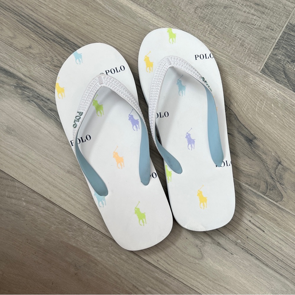NEW Polo Ralph Lauren Rubber Flip Flop Men’s Size 10